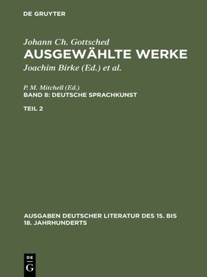 cover image of Deutsche Sprachkunst. Zweiter Teil